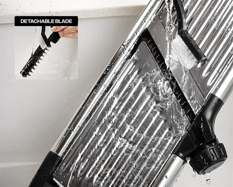 Adjustable Thickness Stainless Steel Mandoline Slicer