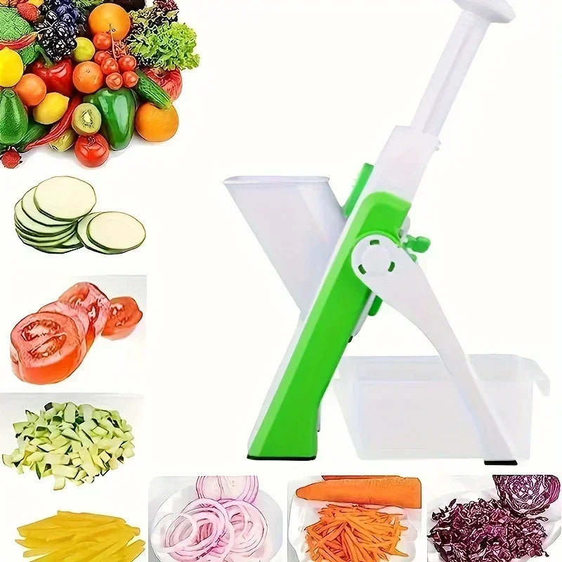 Adjustable Thickness Stainless Steel Vegetable Chopper