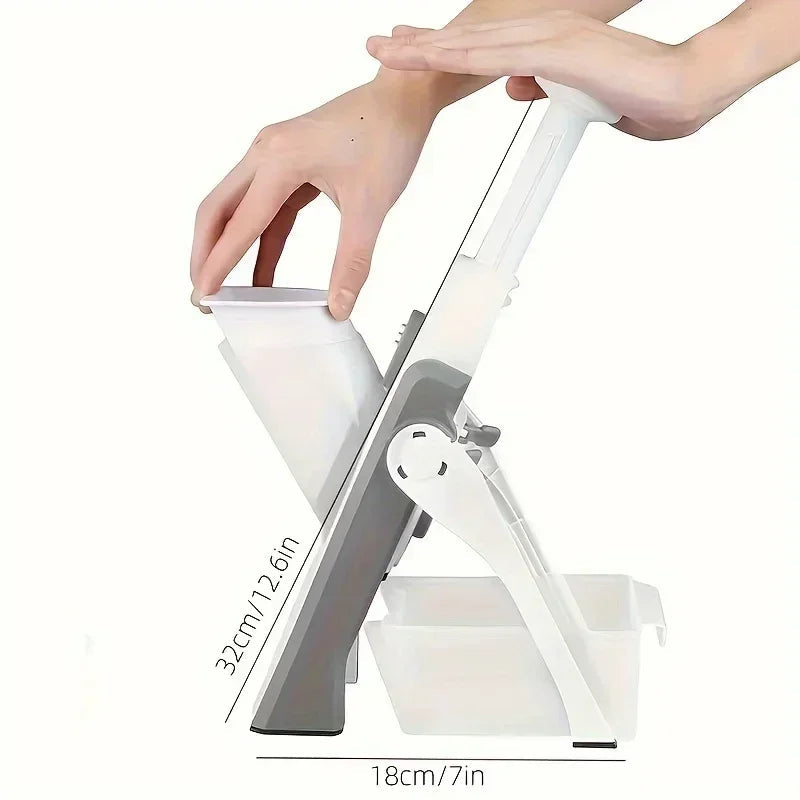 Adjustable Thickness Stainless Steel Vegetable Chopper