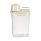 Airtight Built-In Dispenser Grain Storage Container (1.75–3L)