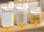 Airtight Built-In Dispenser Grain Storage Container (1.75–3L)