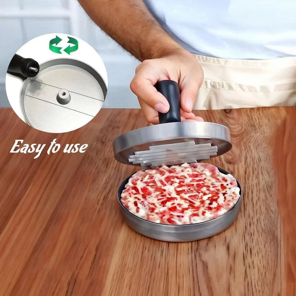 Aluminum Nonstick Burger Press (4.3-Inch)