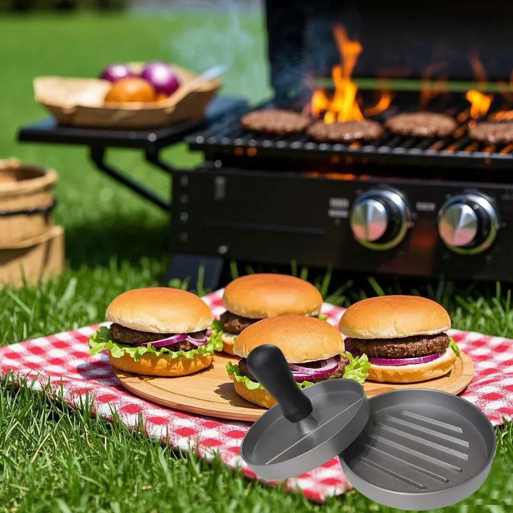 Aluminum Nonstick Burger Press (4.3-Inch)