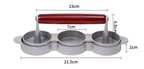 Aluminum Nonstick Burger Press (4.3-Inch)