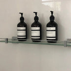 Amber PET Refillable Pump Bottles (500 ml)