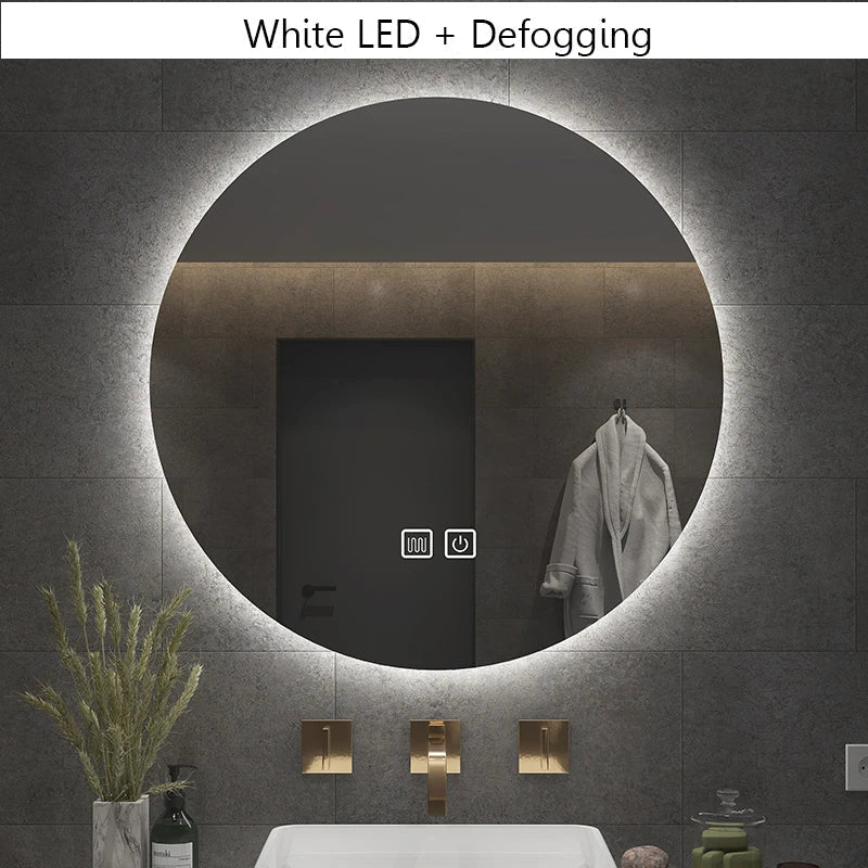 Anti-Fog Adjustable LED Bathroom Mirror (Touch Sensor)