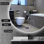 Anti-Fog Adjustable LED Bathroom Mirror (Touch Sensor)