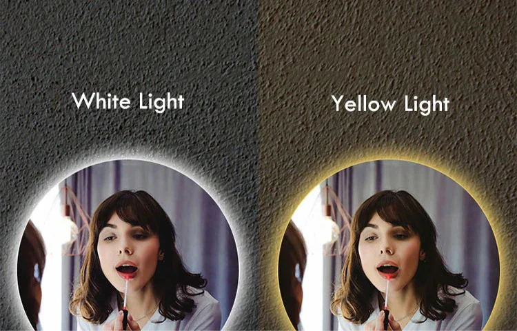 Anti-Fog Adjustable LED Bathroom Mirror (Touch Sensor)