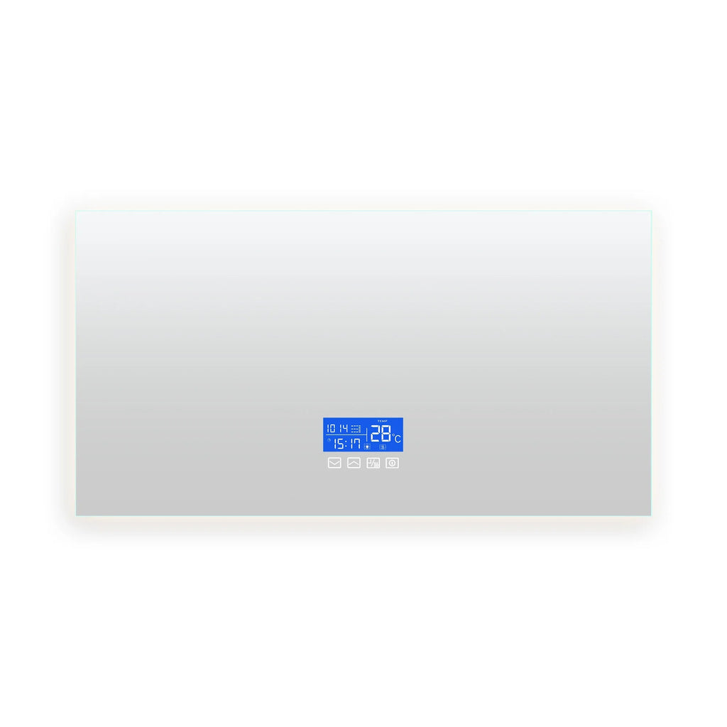 Anti-Fog Dimmable LED Bathroom Mirror (24 x 48 in)