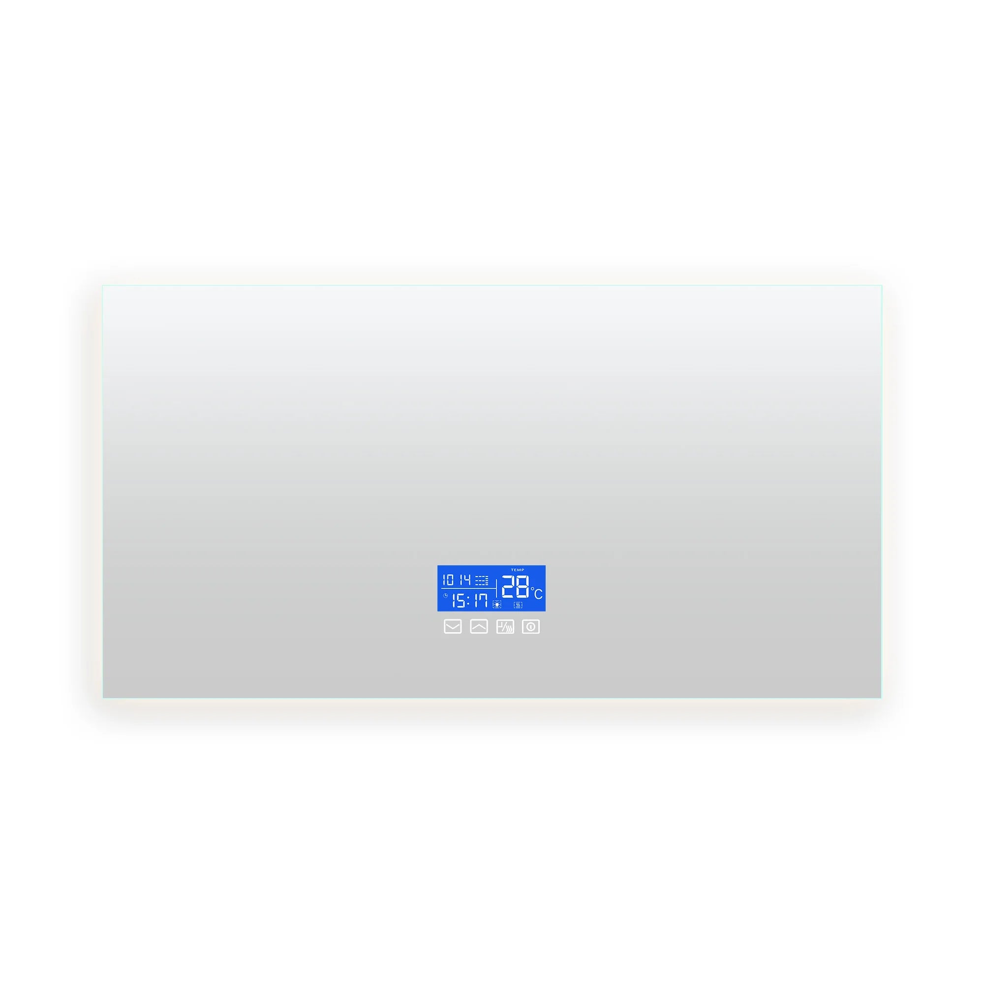 Anti-Fog Dimmable LED Bathroom Mirror (24 x 48 in)