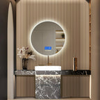 Anti-Fog Dimmable LED Vanity Mirror (24-Inch Round)