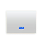 Anti-Fog Touch Dimmable LED Bathroom Mirror (24 x 32 in)