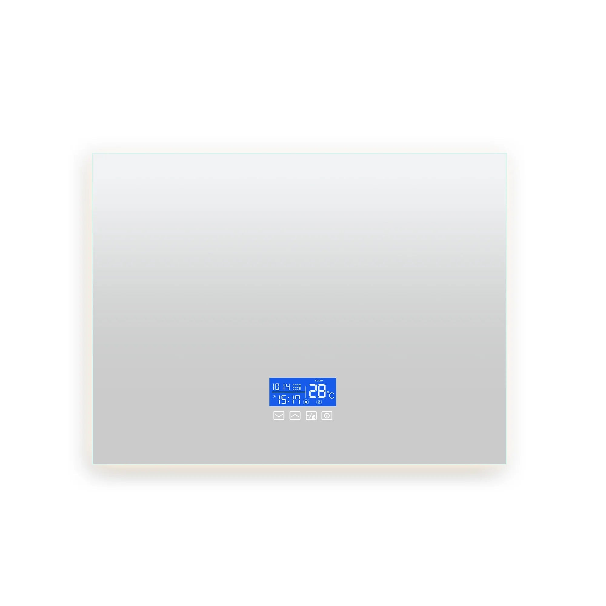 Anti-Fog Touch Dimmable LED Bathroom Mirror (24 x 32 in)