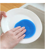 Antibacterial Non-Scratch Silicone Dish Brush