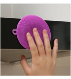 Antibacterial Non-Scratch Silicone Dish Brush