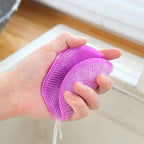 Antibacterial Non-Scratch Silicone Dish Brush
