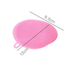 Antibacterial Non-Scratch Silicone Dish Brush