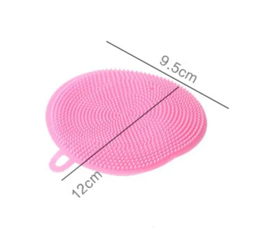 Antibacterial Non-Scratch Silicone Dish Brush