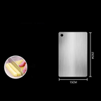 Antibacterial Titanium-Coated 316 Stainless Steel Cutting Board (Double-Sided)