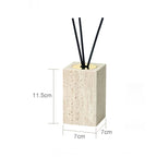 Authentic Travertine Marble Bathroom Accessory Set (4-Piece)