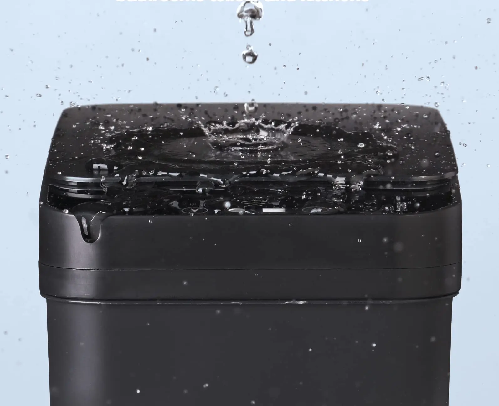 Automatic Motion Sensor Odor-Resistant Trash Can (12L)