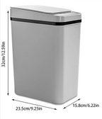 Automatic Motion Sensor Odor-Resistant Trash Can (12L)