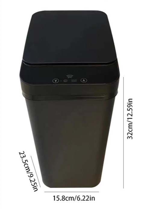 Automatic Motion Sensor Odor-Resistant Trash Can (12L)