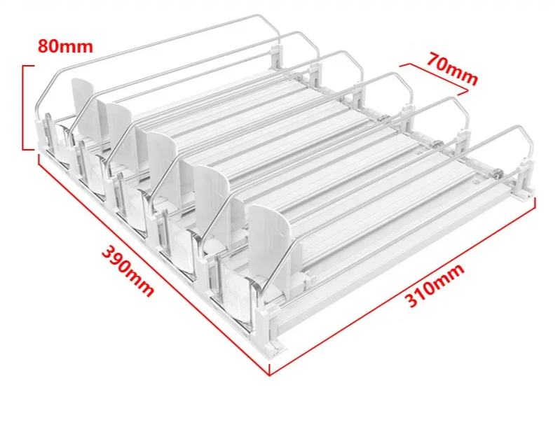 Automatic Self-Sliding Can Dispenser (Adjustable Width)