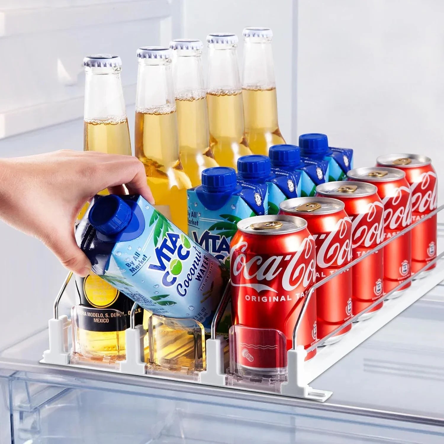 Automatic Self-Sliding Can Dispenser (Adjustable Width)
