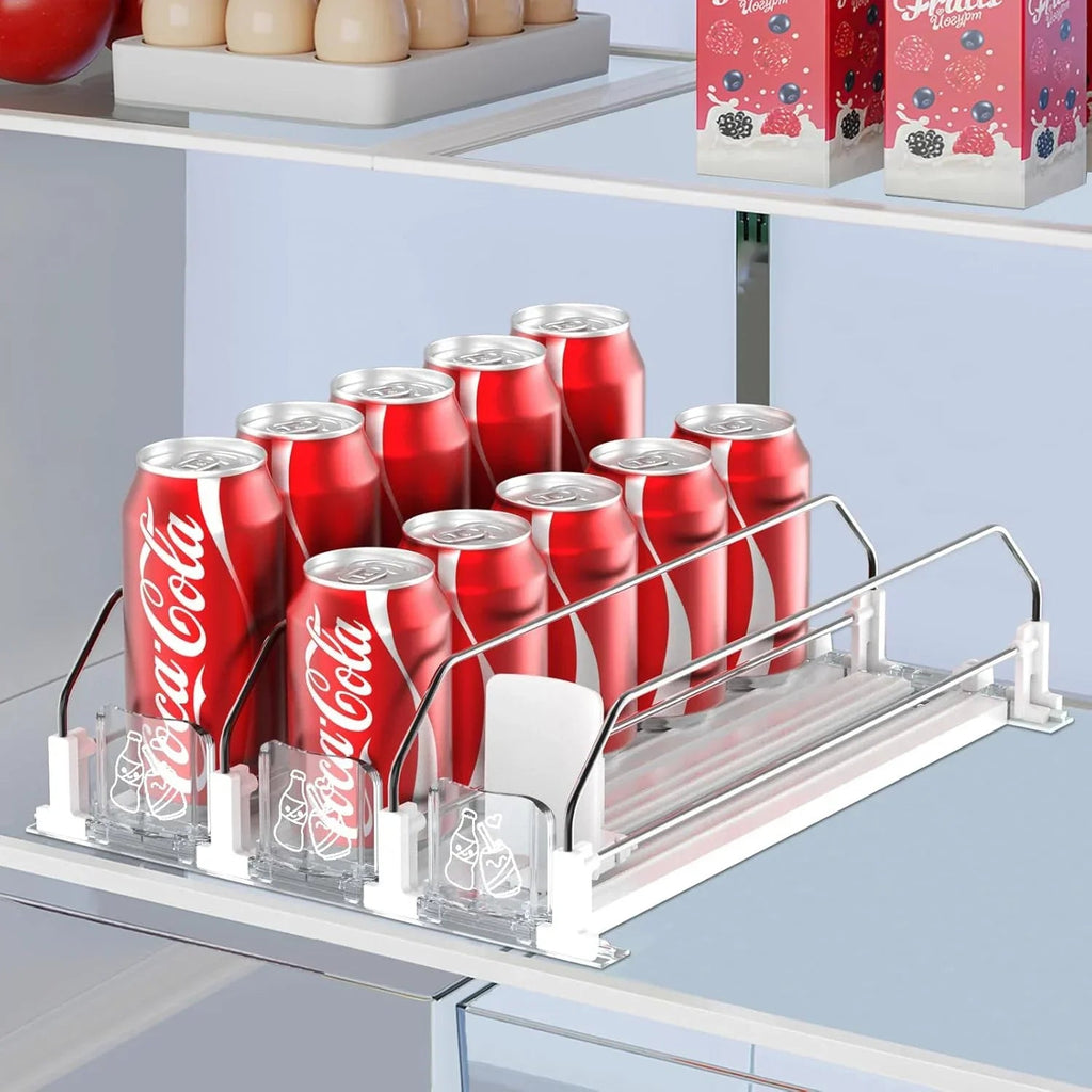 Automatic Self-Sliding Can Dispenser (Adjustable Width)