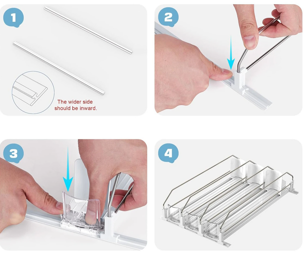 Automatic Self-Sliding Can Dispenser (Adjustable Width)
