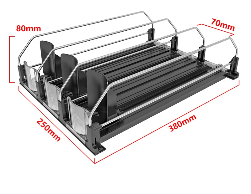 Automatic Self-Sliding Can Dispenser (Adjustable Width)