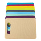 BPA-Free Color-Coded Non-Slip Cutting Board Set