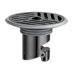 Backflow-Preventing Stainless Steel & Silicone Floor Drain (Tool-Free Installation)