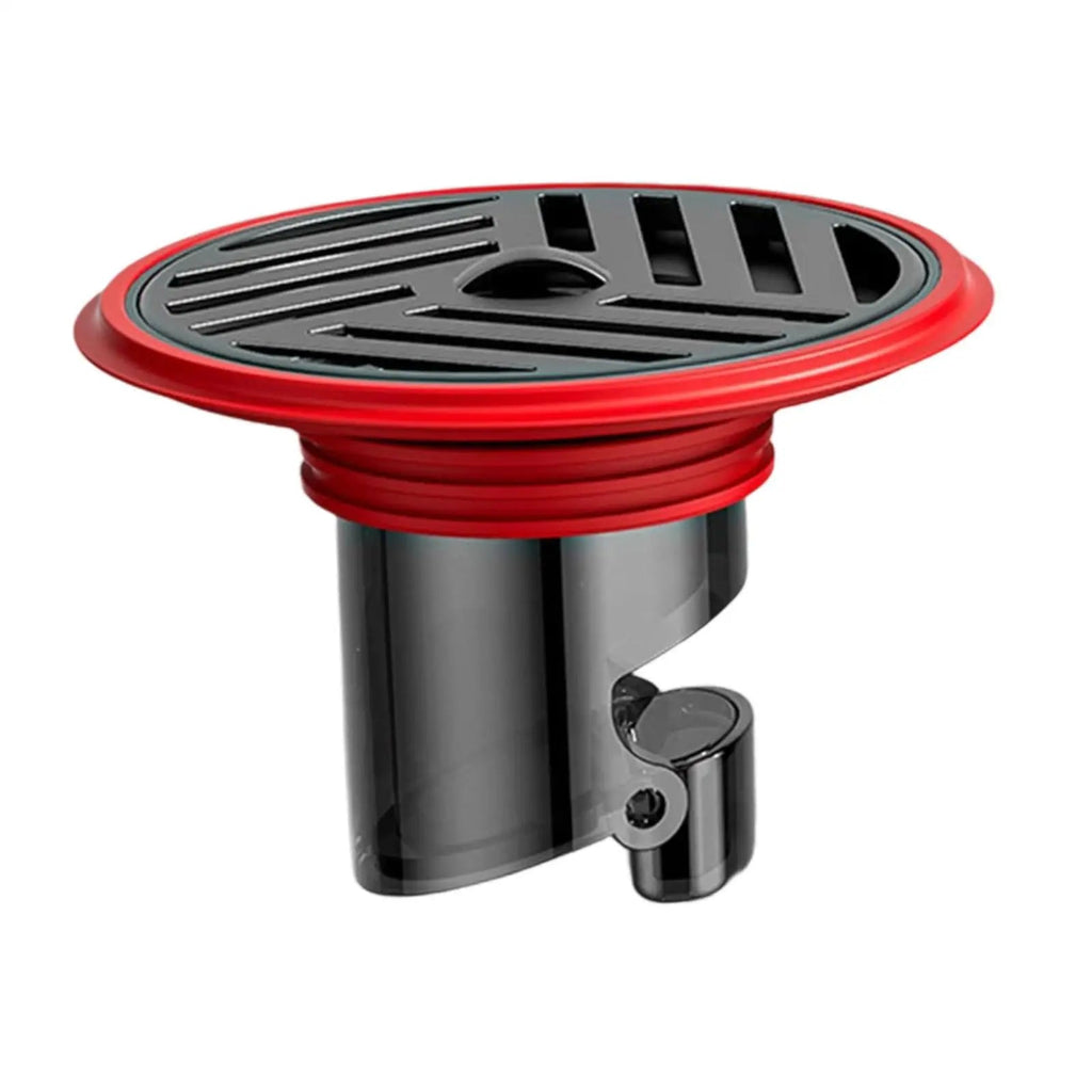 Backflow-Preventing Stainless Steel & Silicone Floor Drain (Tool-Free Installation)