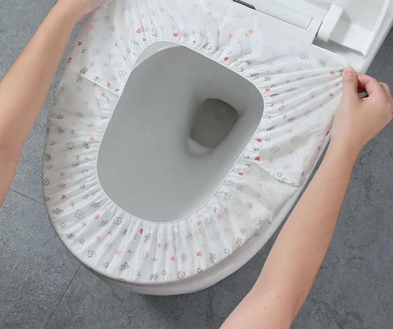 Biodegradable Individually Wrapped Toilet Seat Covers