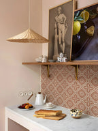 Bohemian Terracotta Self-Adhesive Tile Stickers (Set of 10)