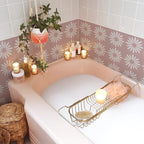 Bohemian Terracotta Self-Adhesive Tile Stickers (Set of 10)