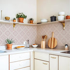 Bohemian Terracotta Self-Adhesive Tile Stickers (Set of 10)