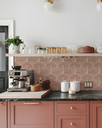 Bohemian Terracotta Self-Adhesive Tile Stickers (Set of 10)