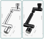 Brass 360° Swivel Extendable Faucet Aerator