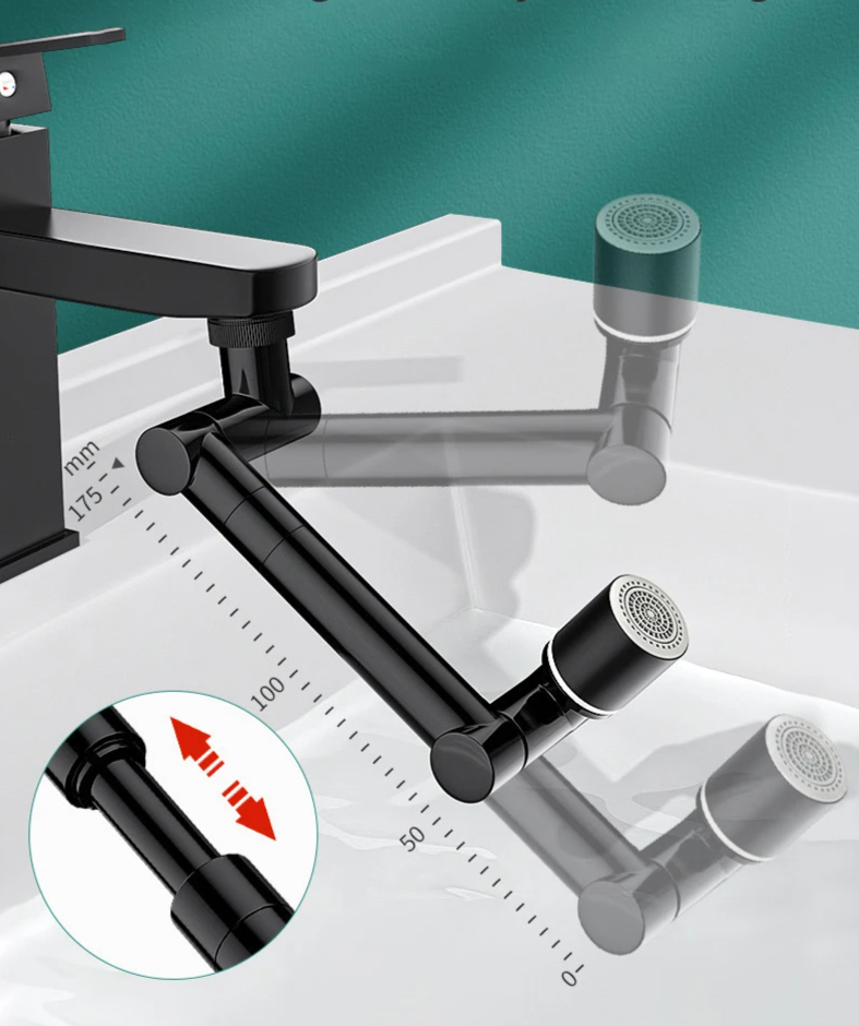 Brass 360° Swivel Extendable Faucet Aerator