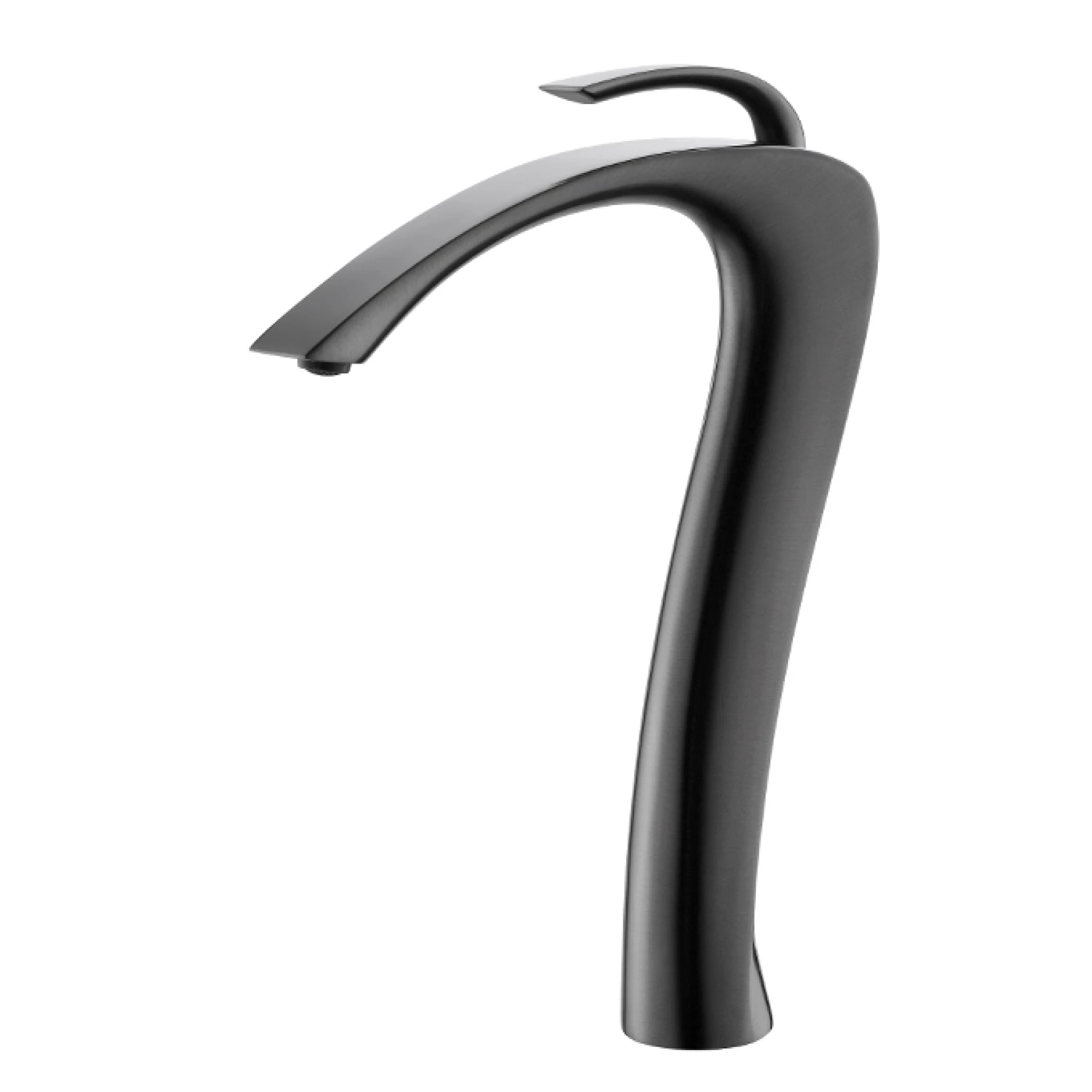 Brass Single-Handle Anti-Leak Ceramic Cartridge Bathroom Faucet (Single-Hole Deck Mount)