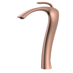 Brass Single-Handle Anti-Leak Ceramic Cartridge Bathroom Faucet (Single-Hole Deck Mount)