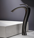 Brass Single-Handle Anti-Leak Ceramic Cartridge Bathroom Faucet (Single-Hole Deck Mount)