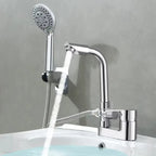 Brass Single-Handle Ceramic Cartridge Bathroom Faucet