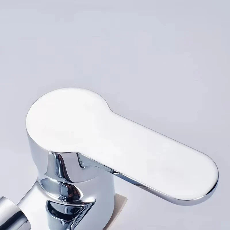 Brass Single-Handle Ceramic Cartridge Bathroom Faucet