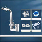 Brass Single-Handle Ceramic Cartridge Bathroom Faucet