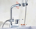 Brass Single-Handle Ceramic Cartridge Bathroom Faucet