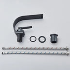 Brass Waterfall Single-Handle Bathroom Faucet (Deck-Mount Single Hole)
